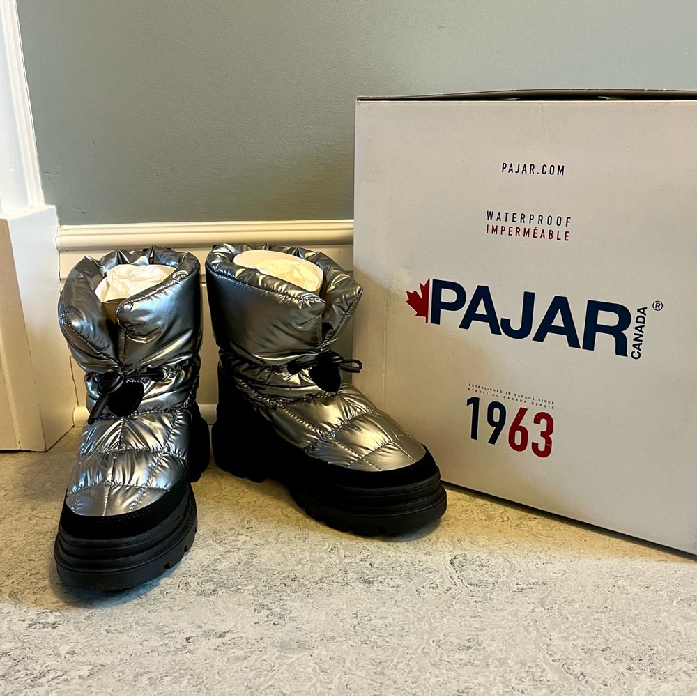 NEW Pajar Silver Winter Boots